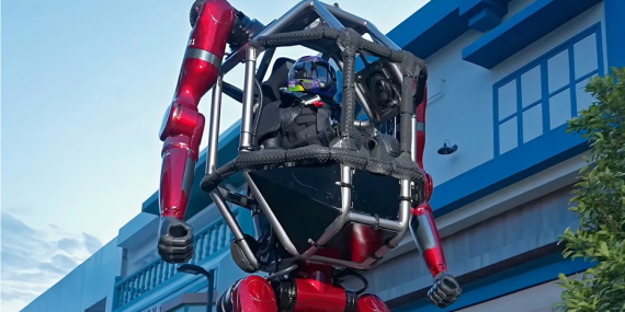 Unitree GD01: 3 metrelik insanlı mekanik robot tanıtıldı