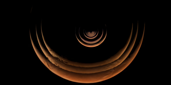 NASA’dan Mars’ın nadir görüntüleri