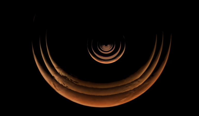 NASA’dan Mars’ın nadir görüntüleri