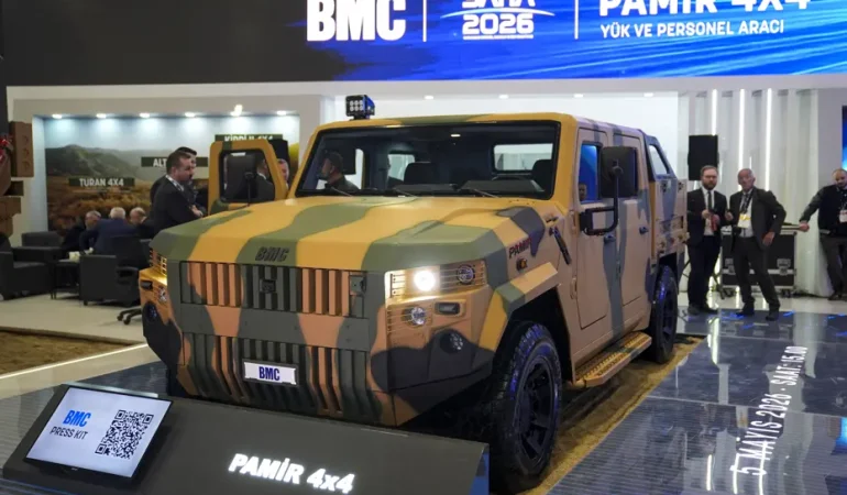 PAMİR 4×4 göreve hazır: BMC’nin yeni zırhsız yük ve personel aracı
