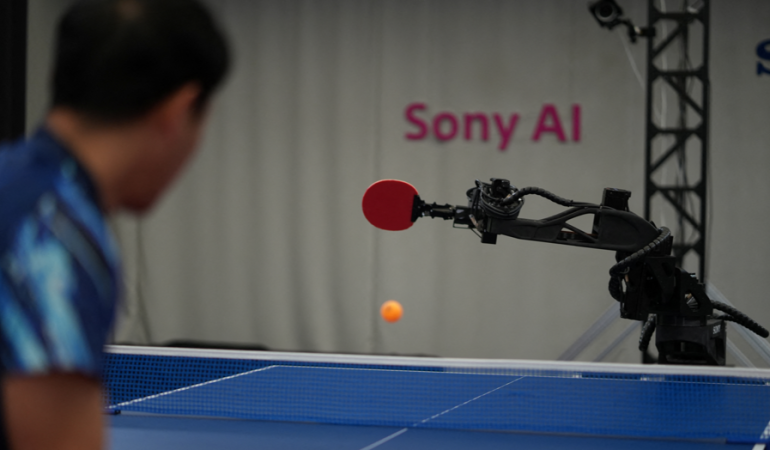 Yapay zeka masa tenisi robotu ‘Ace’ profesyonelleri yendi